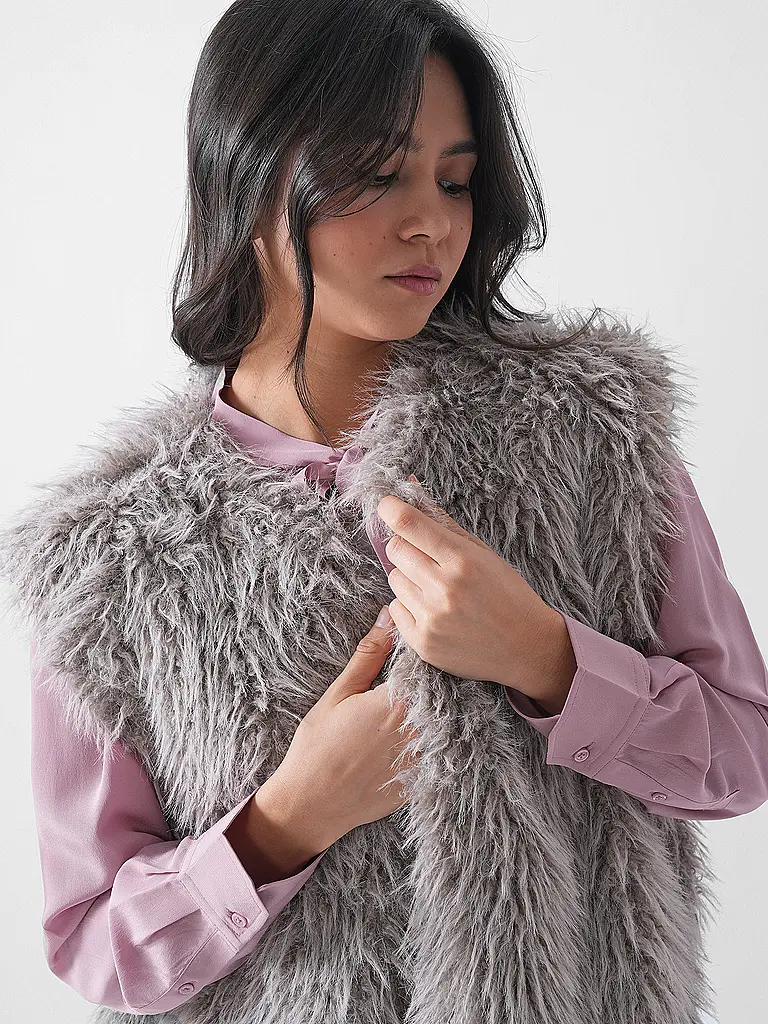 PENN&INK | Veste aspect fourrure | 