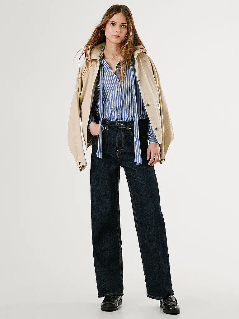 PEPE JEANS | Jeans Coupe Droite LEXA | Bleu foncé