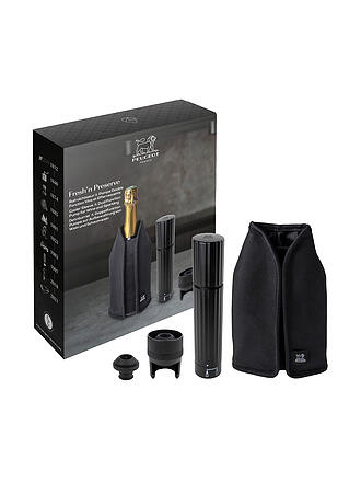 PEUGEOT | Set de 2 pièces Pompe à vide Duo/Frizz FRESH N PRESERVE noir