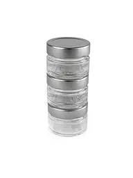 PEUGEOT | Bocaux de stockage pour moulin Maestro, 3 pièces en verre | Transparent