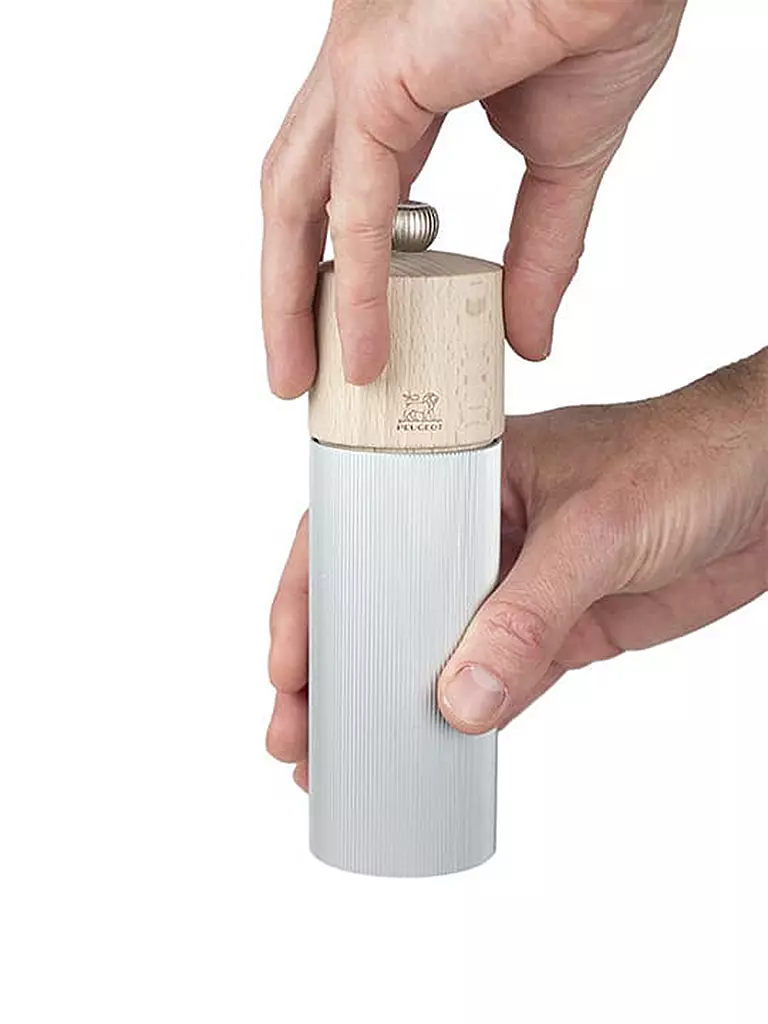 PEUGEOT | Moulin à poivre 18cm LINE Alu / Hêtre - Naturel | Beige