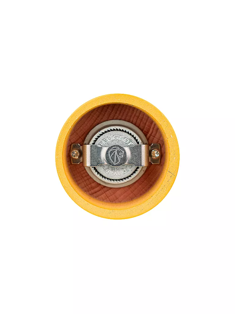 PEUGEOT | Moulin à poivre BISTRORAMA 10cm Bois de hêtre / Safran | Jaune