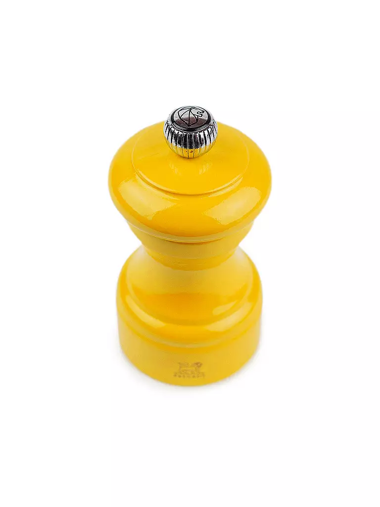 PEUGEOT | Moulin à poivre BISTRORAMA 10cm Bois de hêtre / Safran | Jaune