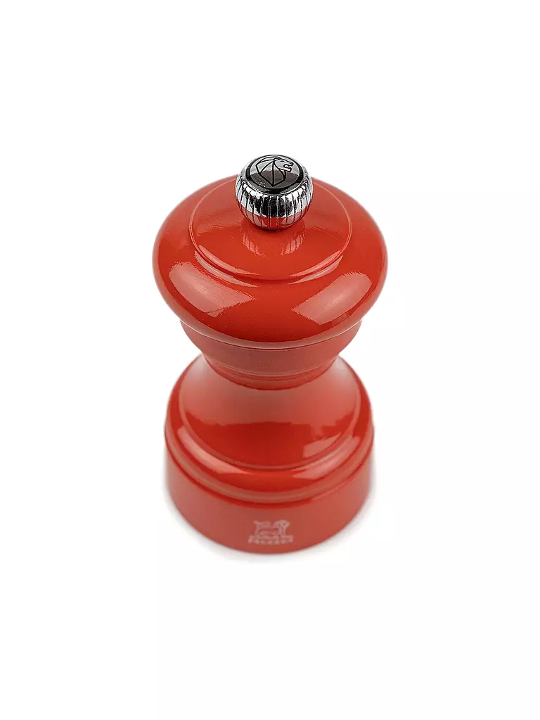 PEUGEOT | Moulin à poivre BISTRORAMA 10cm Bois de hêtre/Terracotta | Orange