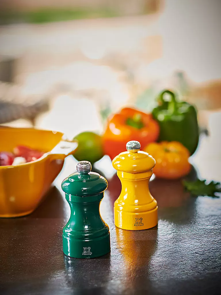 PEUGEOT | Moulin à poivre BISTRORAMA 10cm Buche/Vert forêt |