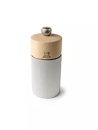 PEUGEOT | Moulin à sel manuel Line 12cm Alu/Hêtre | Beige