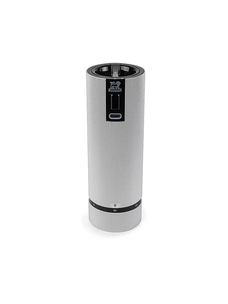 PEUGEOT | Moulin à sel électrique ELECTRIC LINE 15cm Aluminium | silber