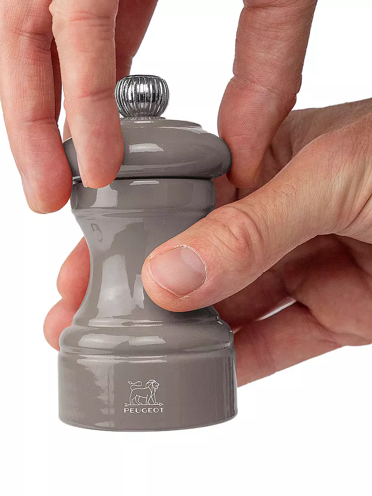 PEUGEOT | Moulin à sel BISTRORAMA 10cm hêtre/taupe | Gris
