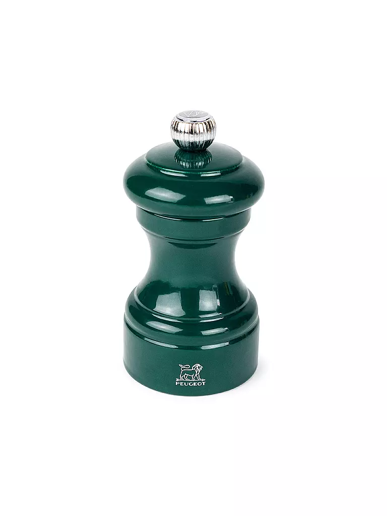 PEUGEOT | Moulin à sel BISTRORAMA 10cm hêtre/vert forêt | Vert foncé