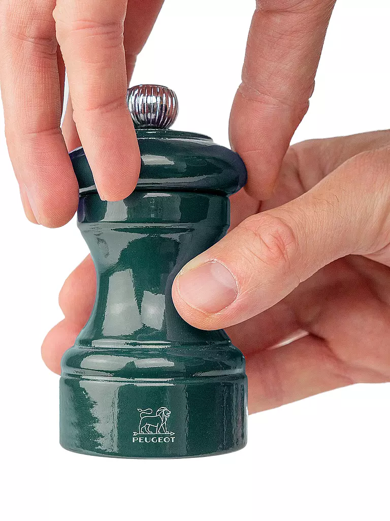PEUGEOT | Moulin à sel BISTRORAMA 10cm hêtre/vert forêt |