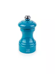 PEUGEOT | Moulin à sel manuel 10cm BISTRORAMA Livre/Bleu Pacifique | Pétrole