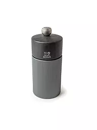 PEUGEOT | Moulin à sel manuel Line 12cm Carbone/Bois | Gris