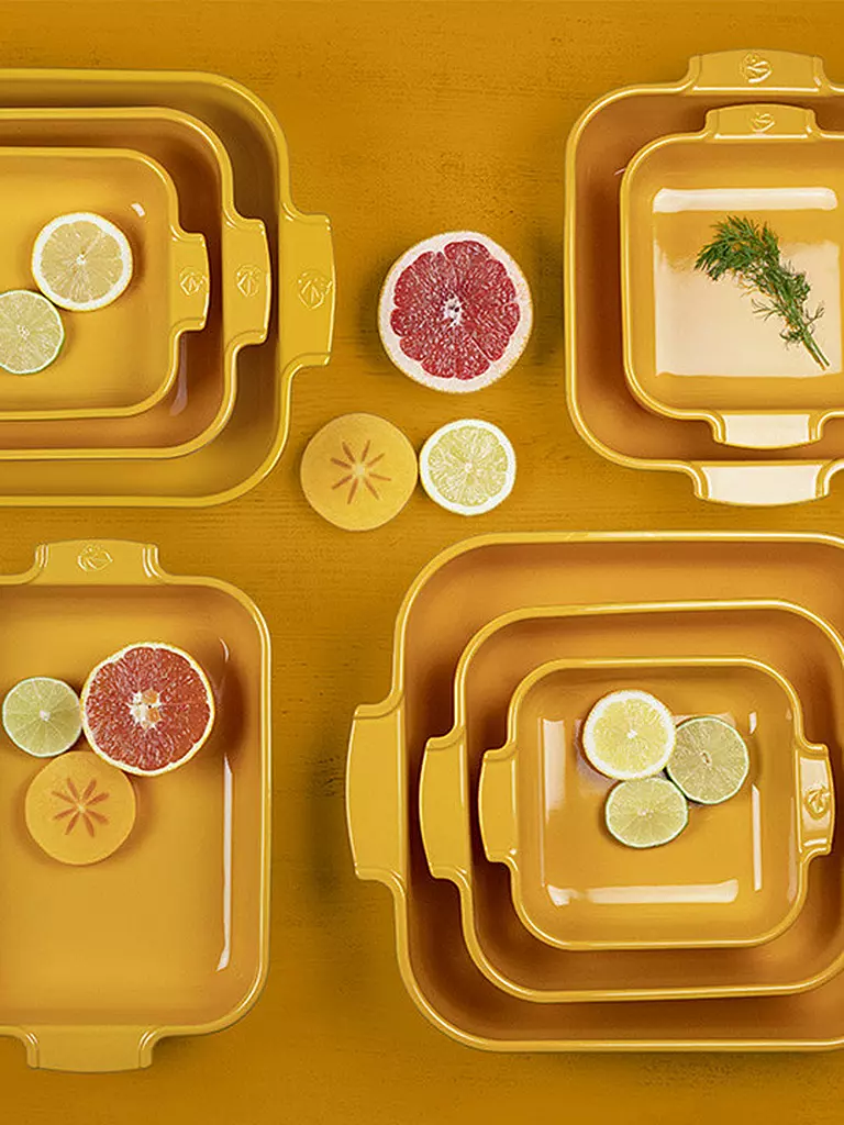 PEUGEOT | Plat à four Appolia 40cm Safran | Jaune