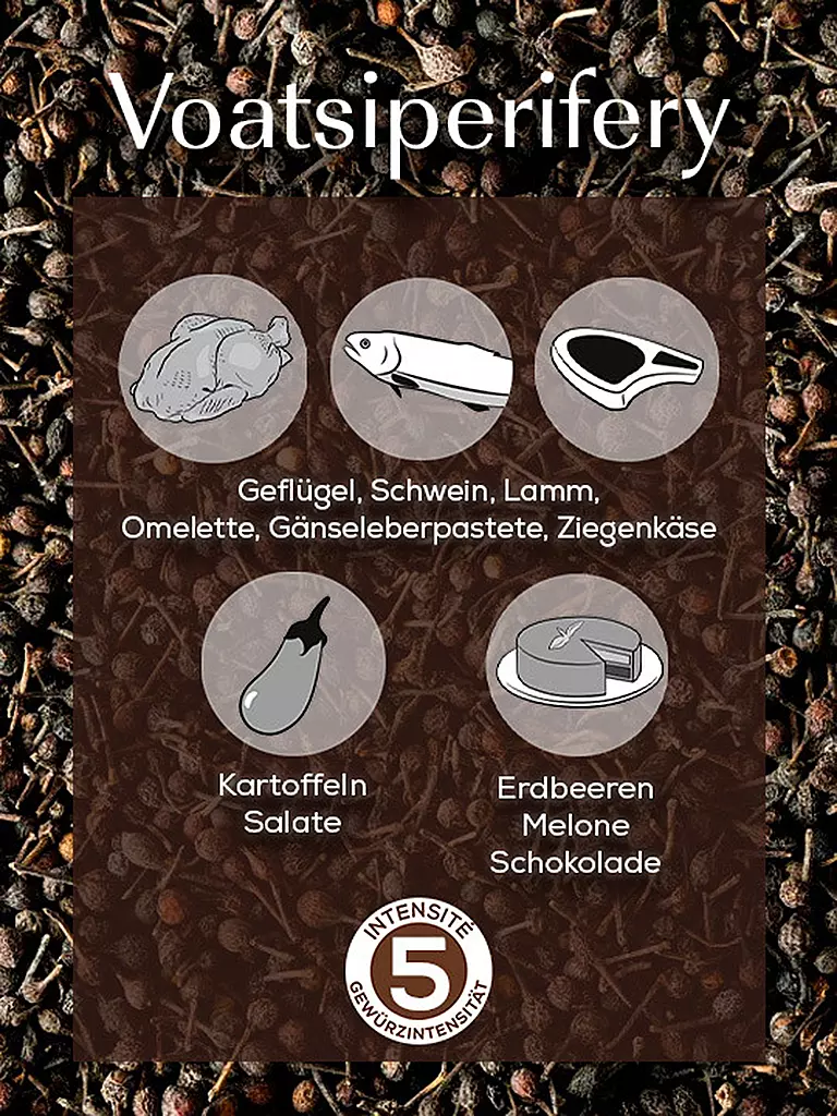 PEUGEOT | Poivre sauvage Voatsiperifery Madagascar 3x20g |