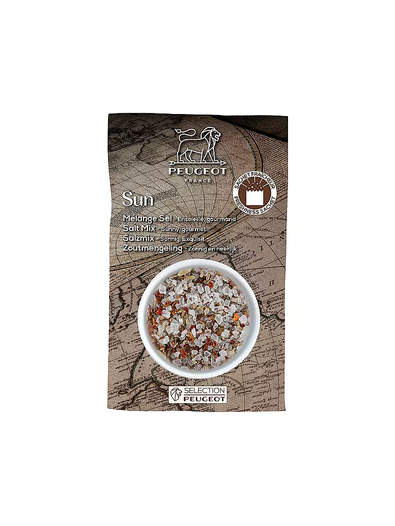PEUGEOT | Sel Sunmix 3 sachets 45g | bunt