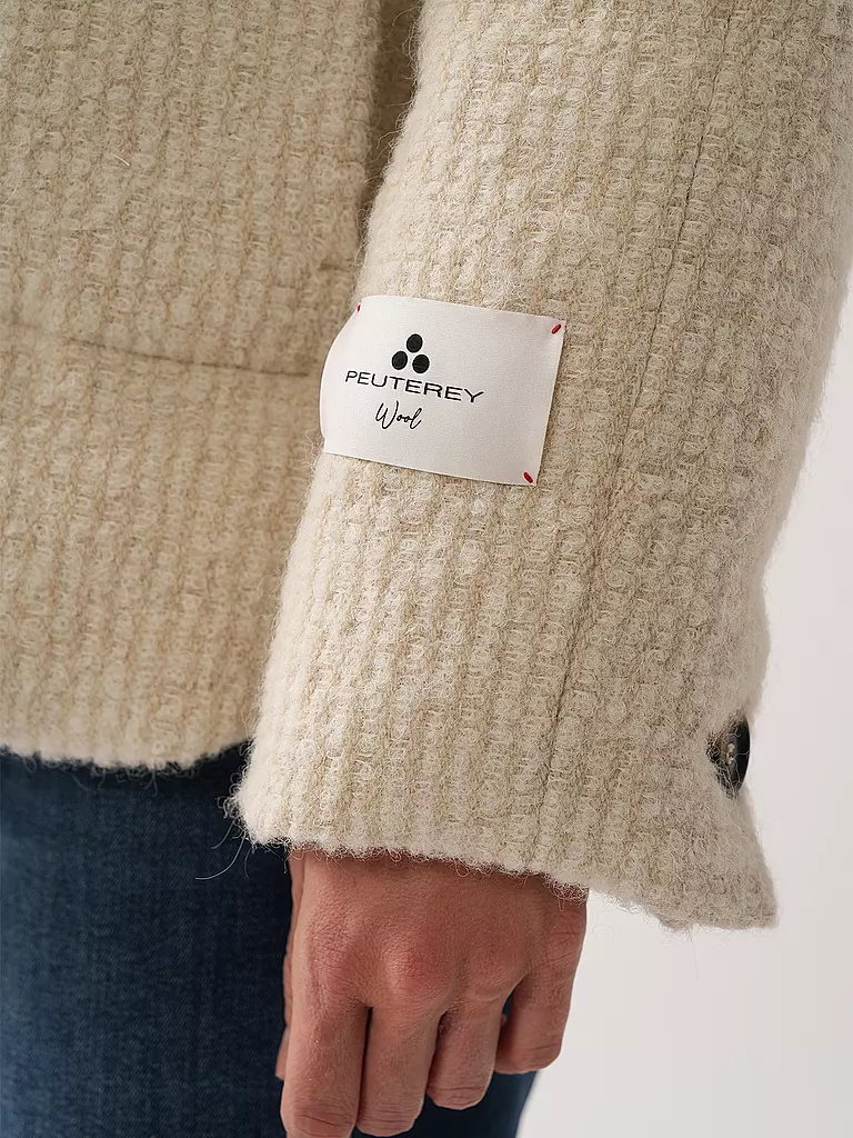 PEUTEREY | Doudoune TAMBOC BOUCLE | Crème