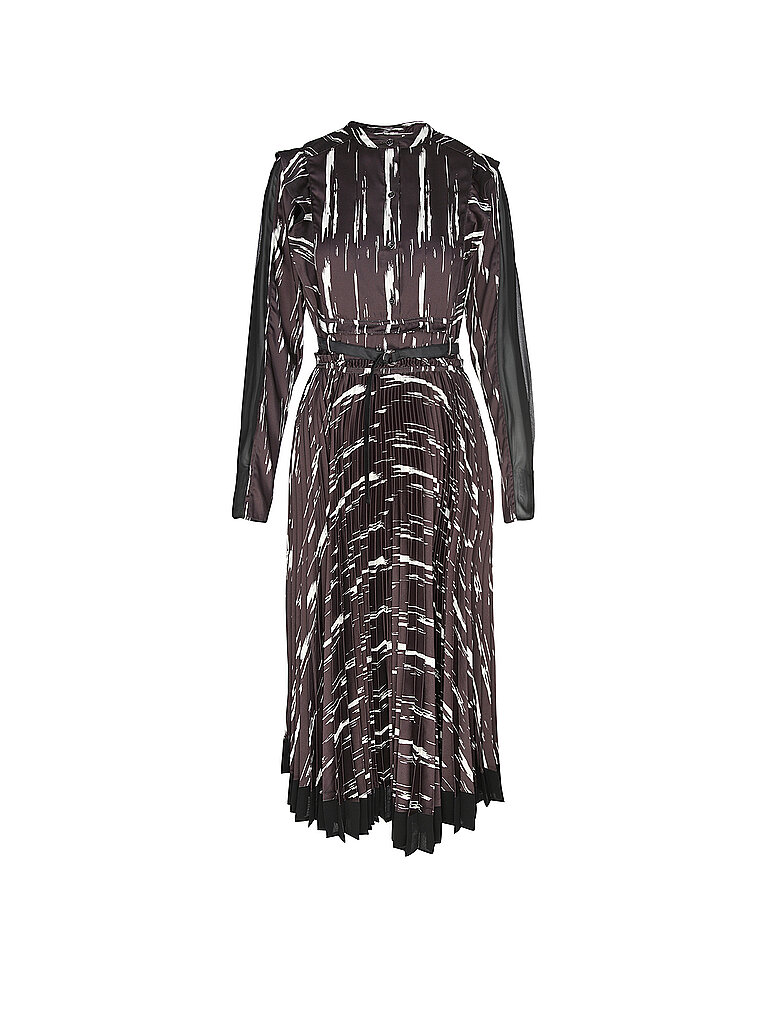 Phillip Lim Robe midi marron 34