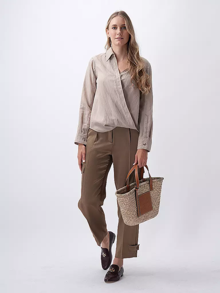PHILLIP LIM | Blouse portefeuille | Beige