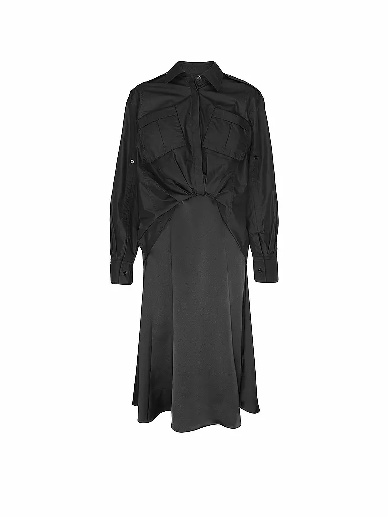 PHILLIP LIM | Robe midi | schwarz
