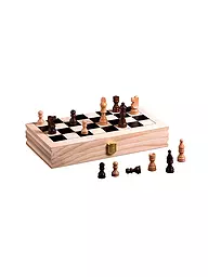 PIATNIK | Schach aus Holz Eco | Marron clair