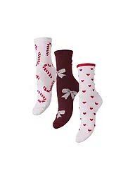 PIECES | Chaussettes PCJINGLE XMAS, lot de 3 | Multicolore