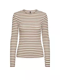 PIECES | T-shirt à manches longues PCRUKA | Beige
