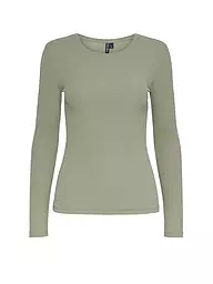 PIECES | T-shirt à manches longues PCRUKA | Vert clair