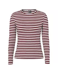 PIECES | T-shirt à manches longues PCRUKA | Rouge foncé