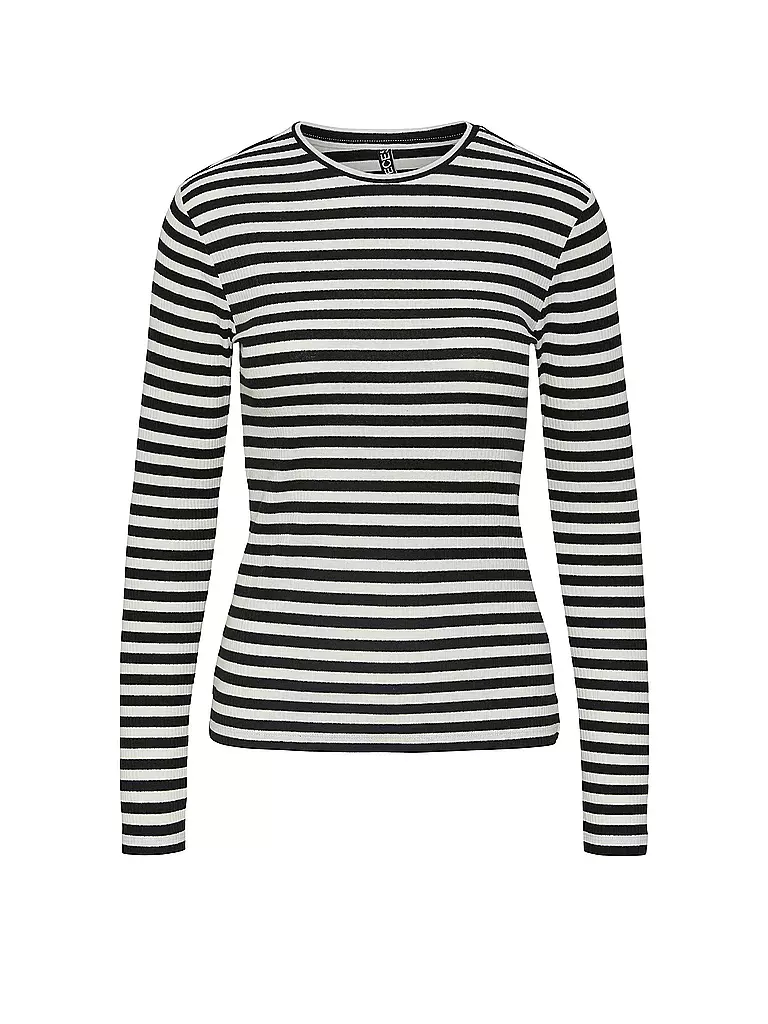 PIECES | T-shirt à manches longues PCRUKA | schwarz