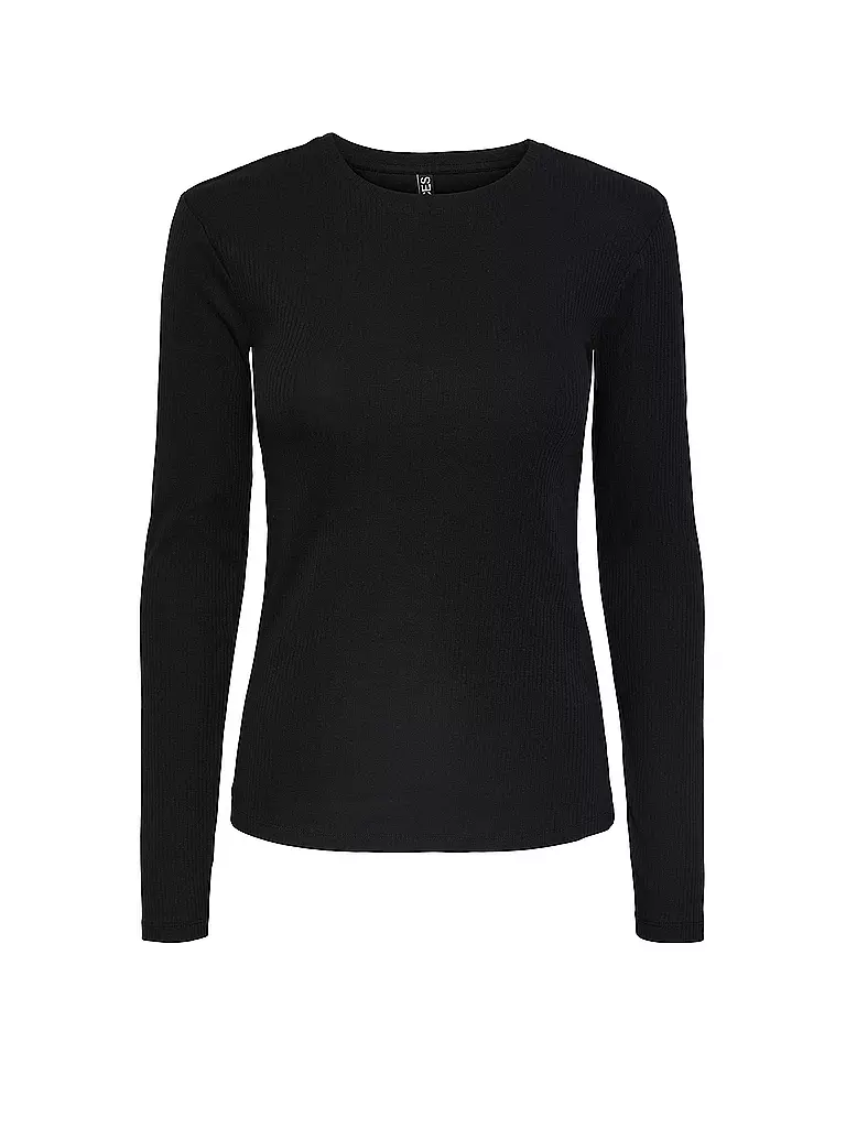 PIECES | T-shirt à manches longues PCRUKA | schwarz