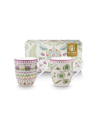 PIP STUDIO | Set de 2 tasses à anse XLarge LILY & LOTUS 450ml