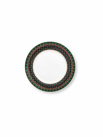 PIP STUDIO | Assiette plate BERRY BLUES 26,5cm Trèfle Vert