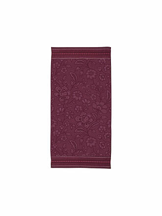 PIP STUDIO | Drap de douche JASMIN JACQUARD 70x140cm Rose foncé