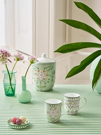 PIP STUDIO | Set de 2 petits mugs à anse LILY & LOTUS 145ml Vert clair