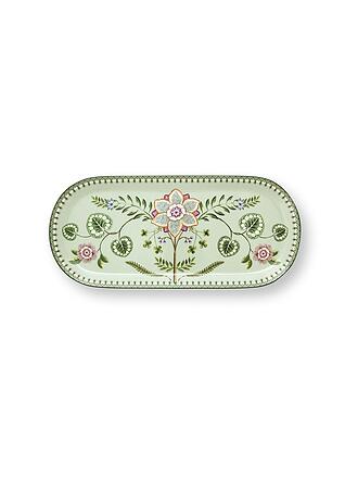 PIP STUDIO | Tortenplatte LILY & LOTUS 33x15,5cm Light Green