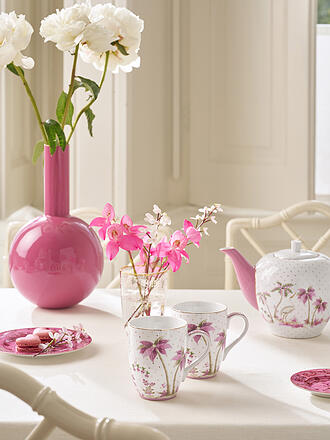 PIP STUDIO | Lot de 2 grands mugs à anse 350 ml JOLIE DOTS Or/Rose