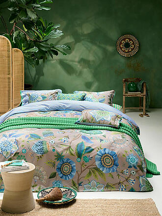 PIP STUDIO | Percale Linge de lit VIVA LA VIDA 70x90cm / 140x200cm Blue