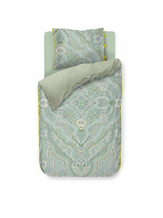 PIP STUDIO | Parure de lit en percale ALFOMBRA 70x90cm / 140x200cm Bleu clair
