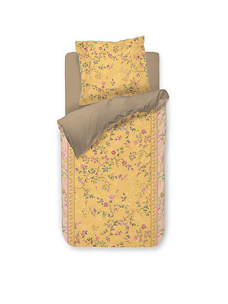 PIP STUDIO | Parure de lit en percale BODHI FLOWER 70x90cm/140x200cm Yellow