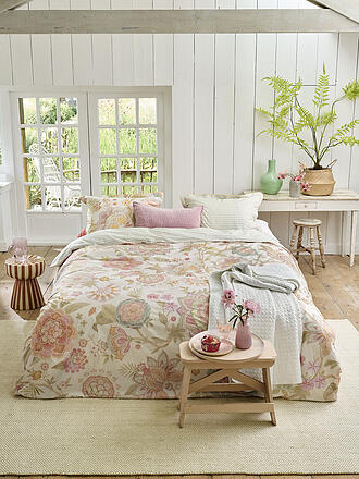 PIP STUDIO | Perkal Bettwäsche BOMBAY BOLD 70x90cm/140x200cm Off-White