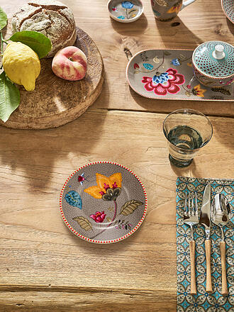 PIP STUDIO | Assiette à pain 12cm BLOOMING TALES Fantasy Khaki