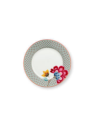 PIP STUDIO | Assiette à petit-déjeuner grande 23cm BLOOMING TALES Blue