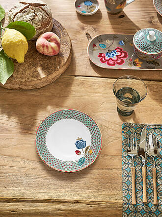 PIP STUDIO | Assiette à soupe 21,5cm BLOOMING TALES Blue