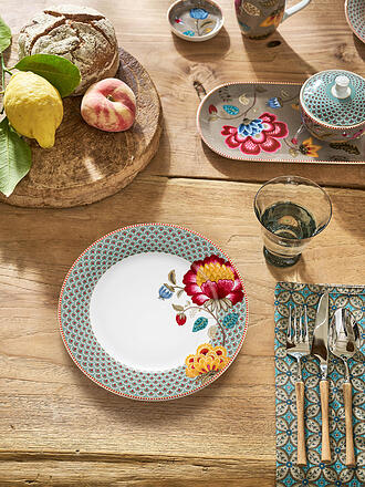 PIP STUDIO | Assiette plate 26,5cm BLOOMING TALES Blue