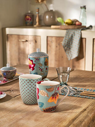 PIP STUDIO | Set de 2 tasses à anse 350 ml Large BLOOMING TALES Fantasy Blue