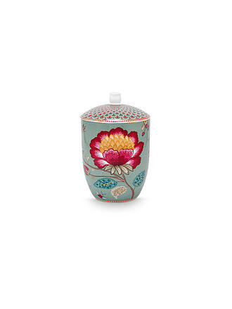 PIP STUDIO | Boîte avec couvercle 1500ml BLOOMING TALES Fantasy Blue