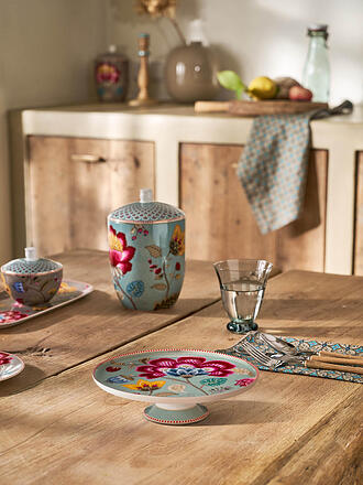 PIP STUDIO | Mini présentoir à gâteau 21cm BLOOMING TALES Fantasy Blue