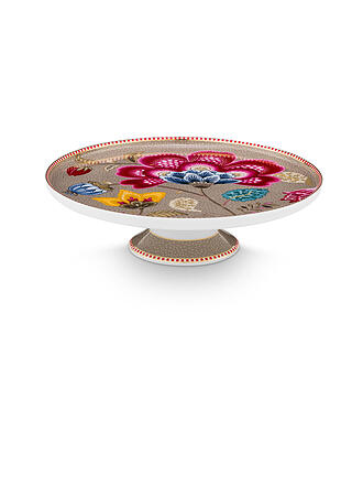 PIP STUDIO | Mini présentoir à gâteau 21cm BLOOMING TALES Fantasy Khaki