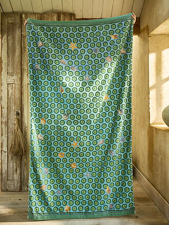 PIP STUDIO | Velours - Serviette de plage SEADOTS 100x180cm Vert