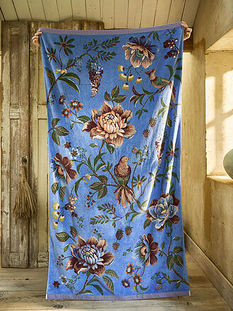 PIP STUDIO | Velours - Serviette de plage SECRET GARDEN 100x180cm Bleu
